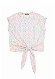Sea Shells Ladies' Knotted Blouse PINK