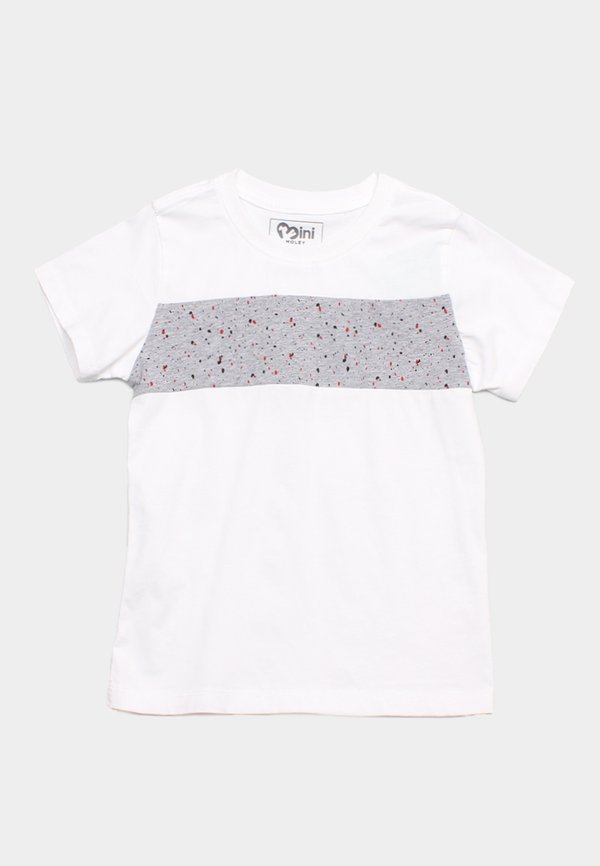 Terrazo Prints Boy's T-Shirt WHITE