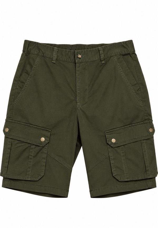 Premium Cargo Elastic Men's Bermudas GREEN