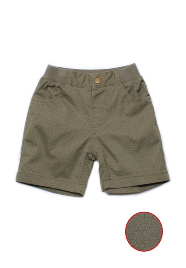 Mosaic Print Shorts GREEN (Boy's Shorts)