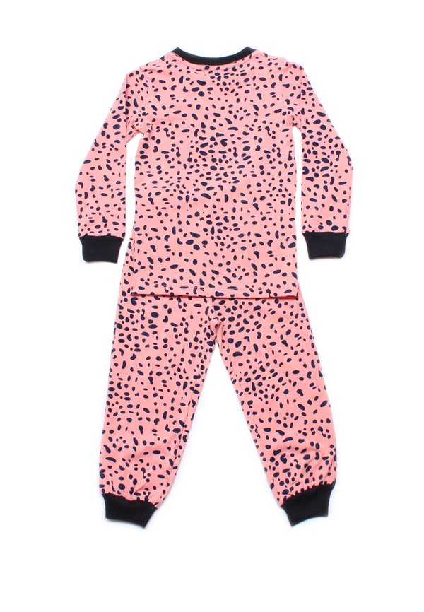 Dalmatian Spots Print Pyjamas Set ORANGE (Kids' Pyjamas)