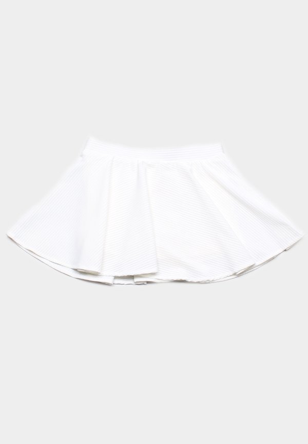 Ridged Fabric Skirt WHITE (Girl's Bottom)