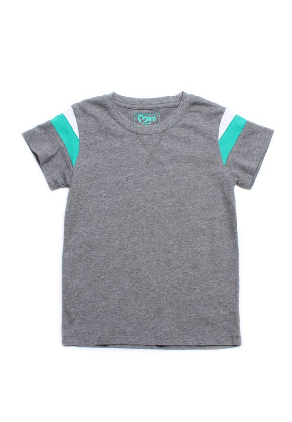 Colour Block T-Shirt GREY (Boy's T-Shirt) 