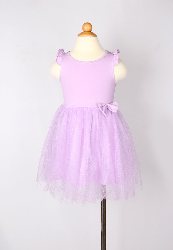 Glitter Bubble Dress PURPLE (Girl's Dress) 