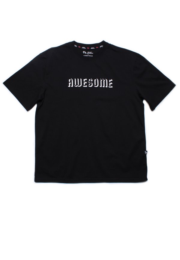 AWESOME Shadow Oversized T-Shirt BLACK (Men's T-Shirt)