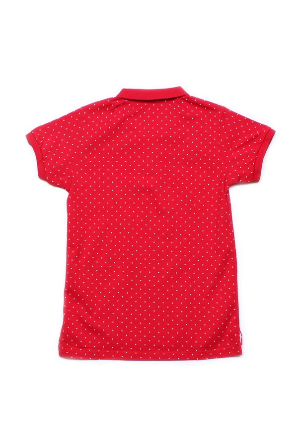 Polka Dot Polo T-Shirt RED (Boy's T-Shirt)