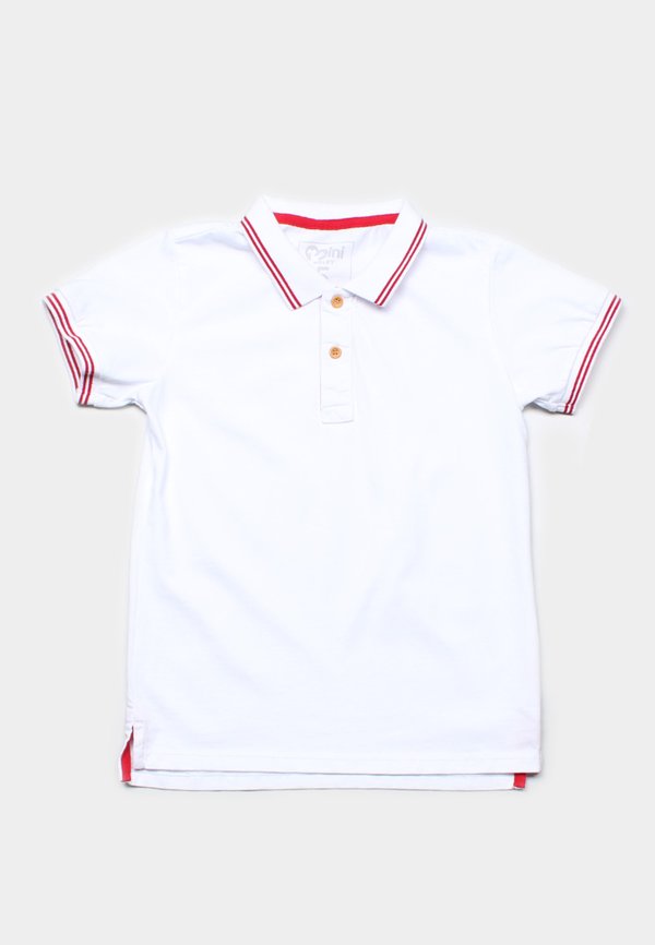Twin Tipped Polo T-Shirt WHITE (Boy's T-Shirt)