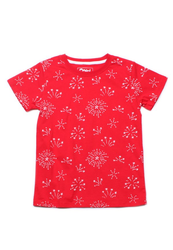 Fireworks T-Shirt RED (Boy's T-Shirt)