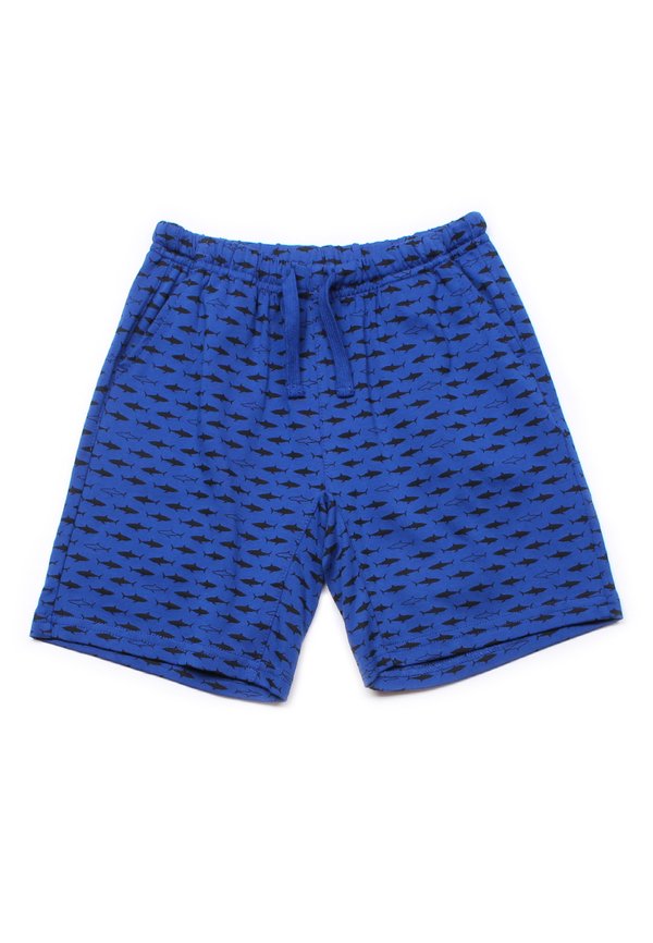 Shark Prints Drawstring Shorts BLUE (Boy's Shorts)
