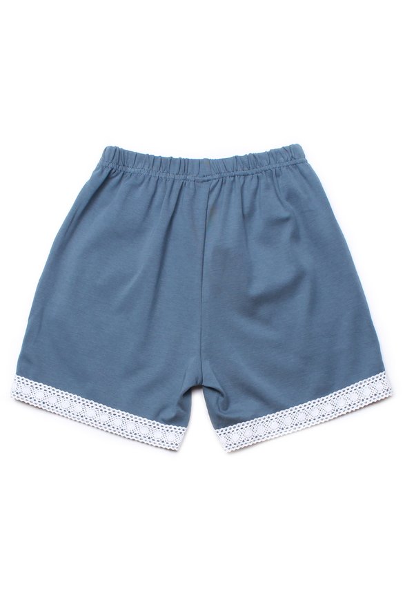 Lace Line Casual Shorts BLUE (Girl's Shorts)