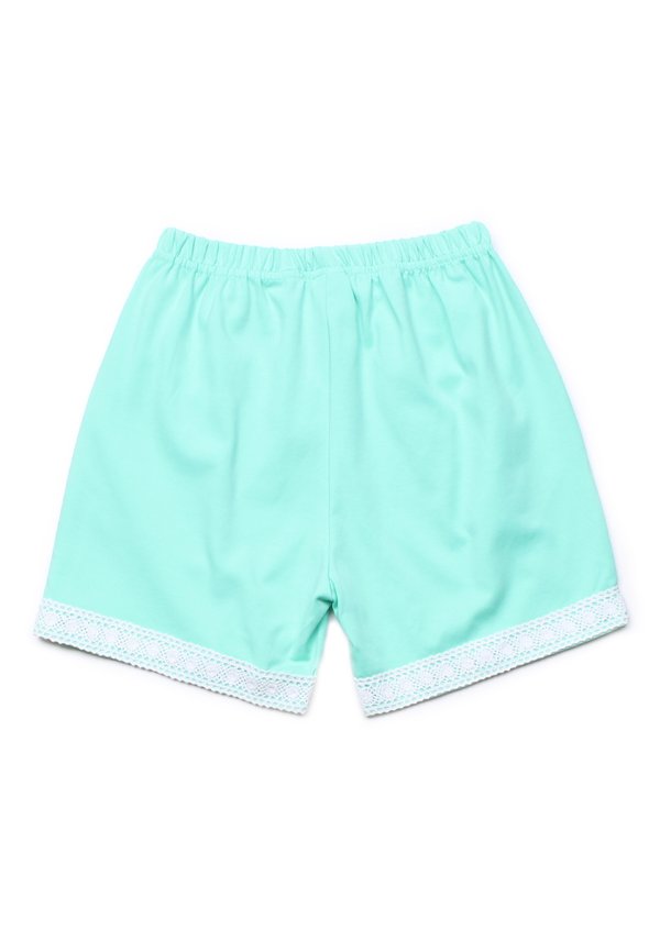 Lace Line Casual Shorts CYAN (Girl's Shorts)