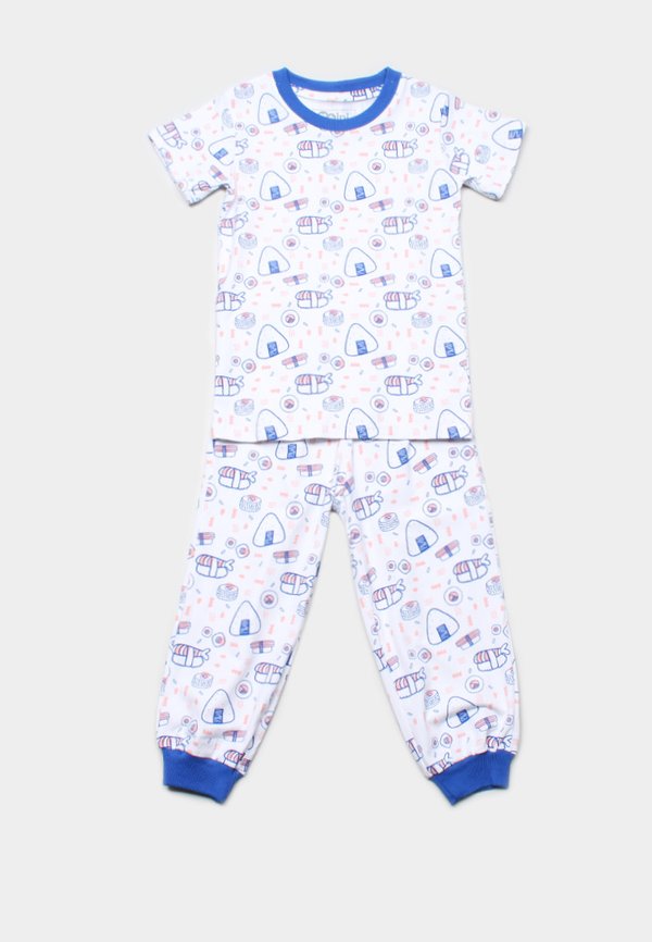 Sushi Print Pyjamas Set WHITE/BLUE (Kids' Pyjamas)