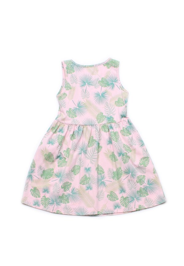 Foliage Print Dress PINK (Girl's Dress)