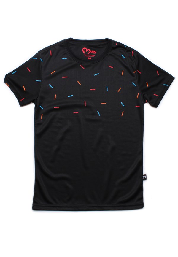 AWESOME Sprinkles Sports T-Shirt BLACK (Men's T-Shirt)