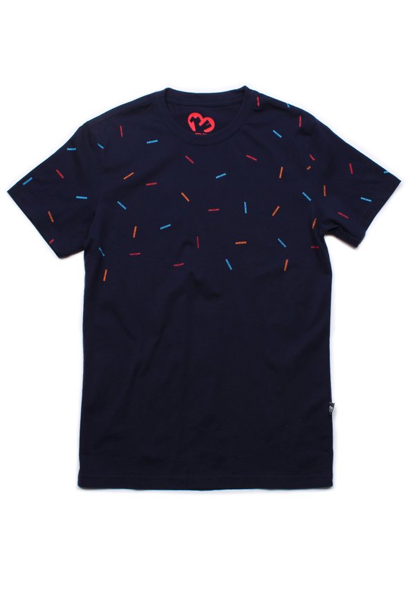 AWESOME Sprinkles T-Shirt NAVY (Men's T-Shirt)